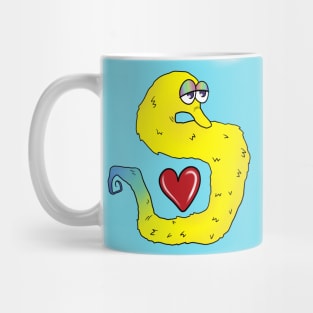 Lovely Worm Friend Mug